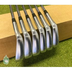 Used RH Srixon ZX5/ZX Forged Irons 4-9 Project X LZ 125g X-Stiff Steel Golf Set