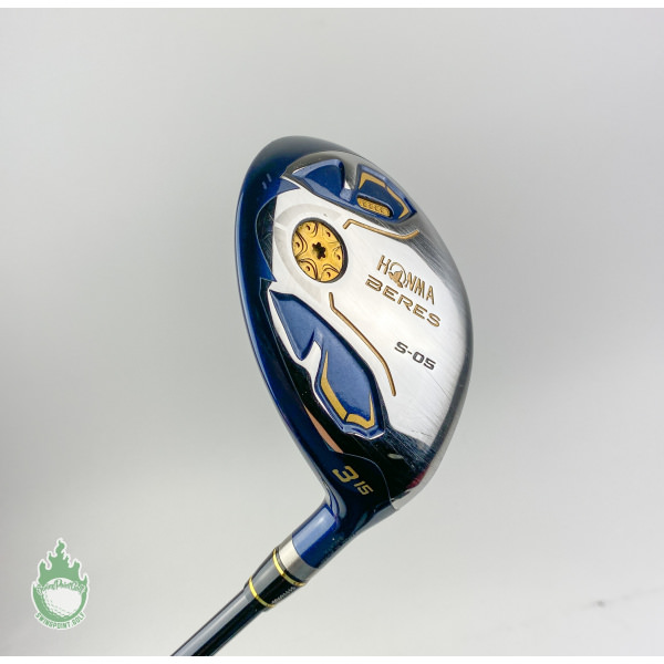 Used Honma BERES S-05 4 Star 3 Wood 15* ARMRQ 8 48g Regular