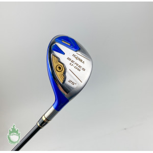 Used Honma BERES U-06 5 Star 5 Hybrid 25* ARMRQ X 47 Regular Graphite Golf Club