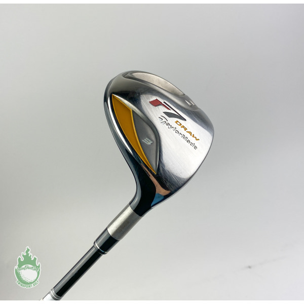 Used Right Handed TaylorMade r7 Draw Fairway 3 Wood 55g Stiff Flex Graphite