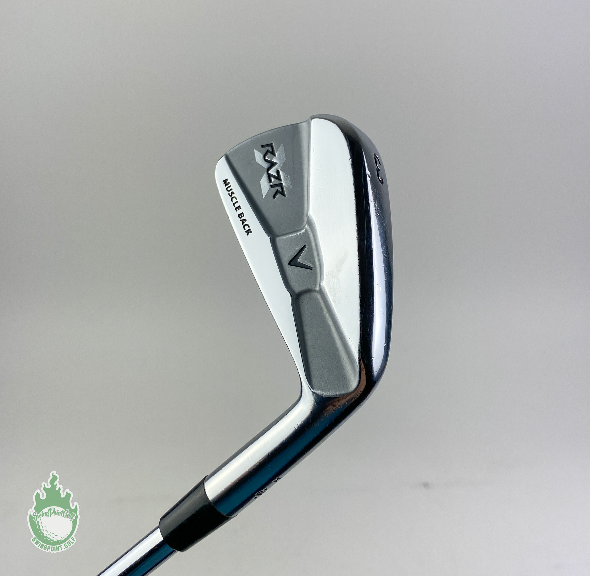 Used Callaway RAZR X Muscleback 3 Iron Project X 6.0 Stiff Flex
