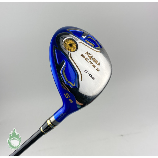 Used Honma BERES S-05 5 Star 5 Wood 18* ARMRQ 8 48g Regular