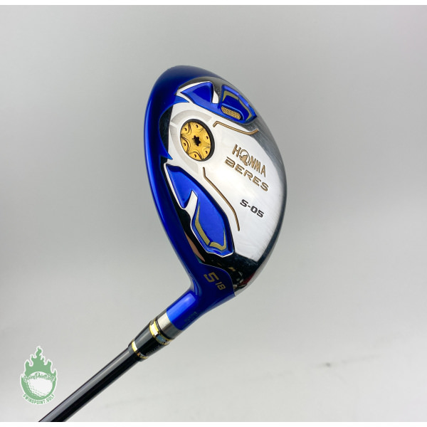 Used Honma BERES S-05 5 Star 5 Wood 18* ARMRQ 8 48g Regular