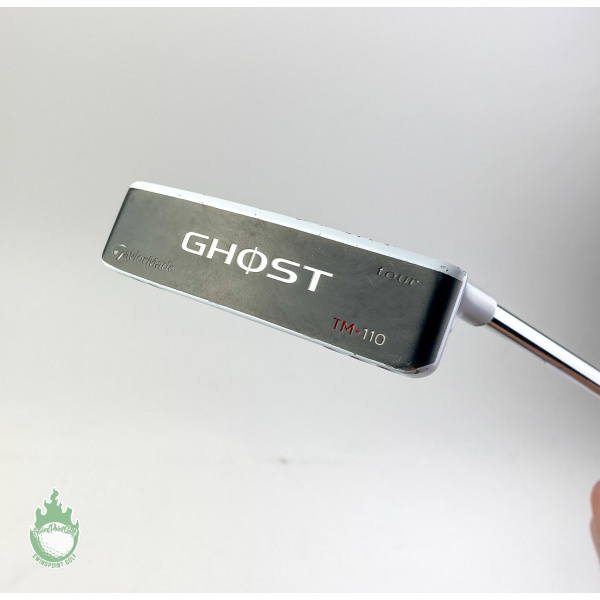 Used Right Handed TaylorMade Ghost Tour TM-110 34" Putter Steel Golf Club