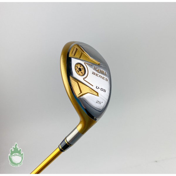 Used Honma BERES U-05 4 Star 5 Hybrid 25* ARMRQ 8 48 Regular