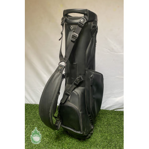 Used Black Vessel VLX Golf Cart/Carry/Stand Bag w/ Single & Dual Straps