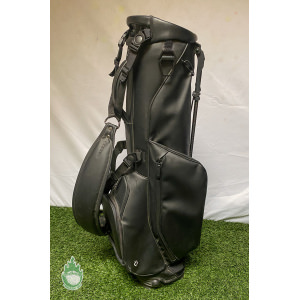 Used Black Vessel VLX Golf Cart/Carry/Stand Bag w/ Single & Dual Straps