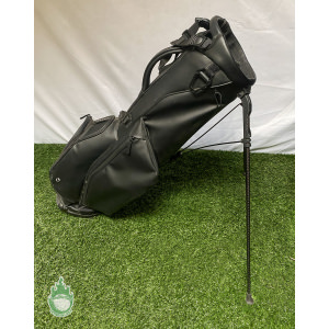 Used Black Vessel VLX Golf Cart/Carry/Stand Bag w/ Single & Dual Straps