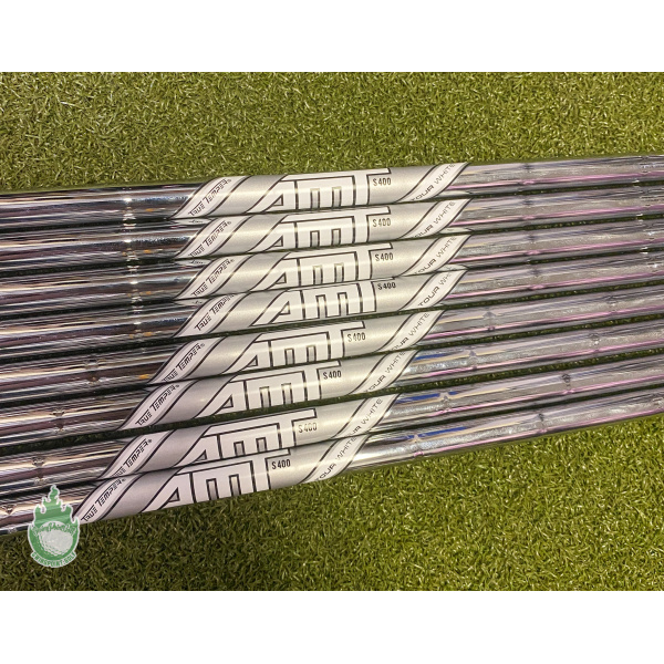 8 New True Temper AMT Tour White Shafts 106-130g S-Flex S400 .355 Taper Tip