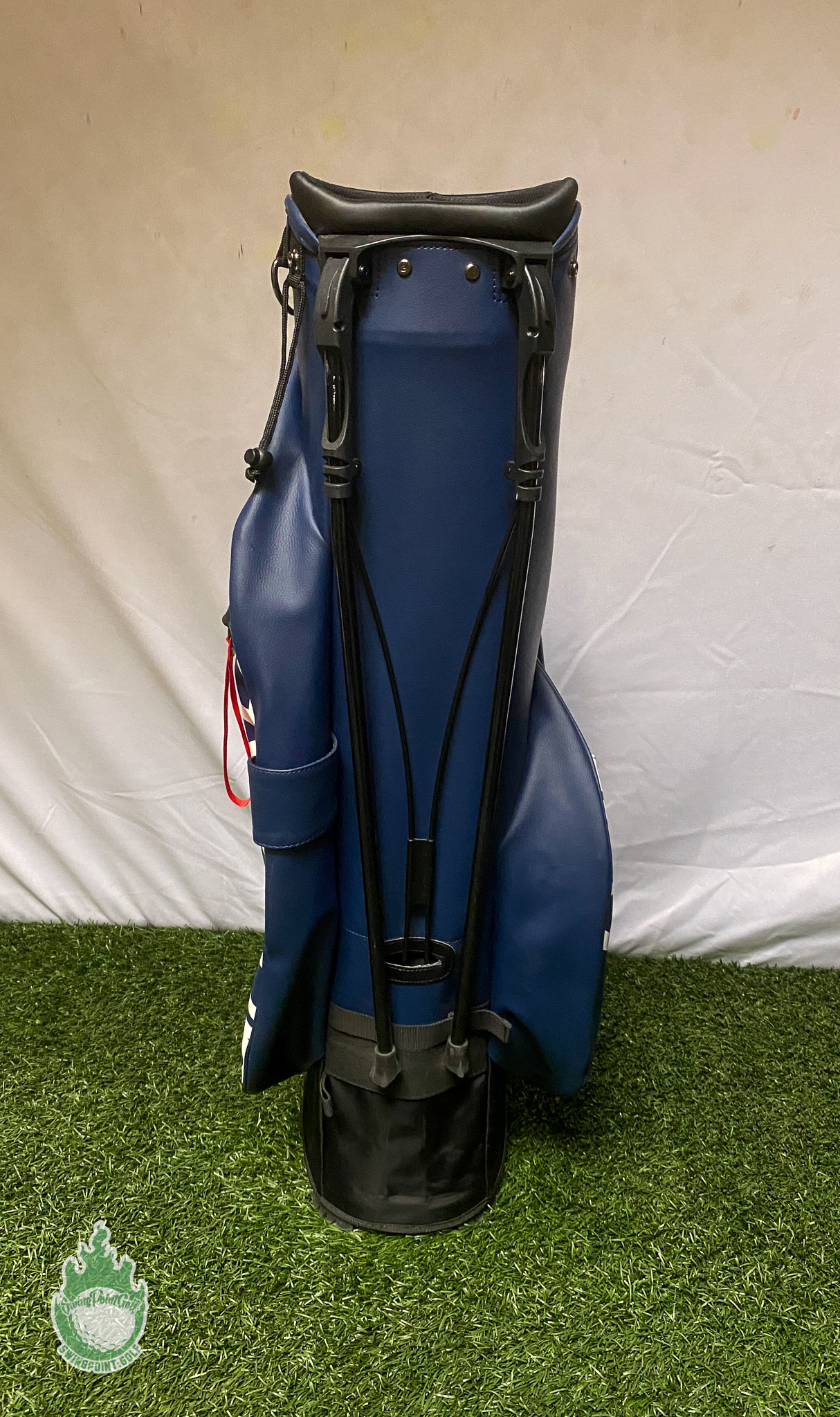 G/Fore Golf Stand Bag Blue 2-Way 5 Pocket Respect My Ball Flight ...