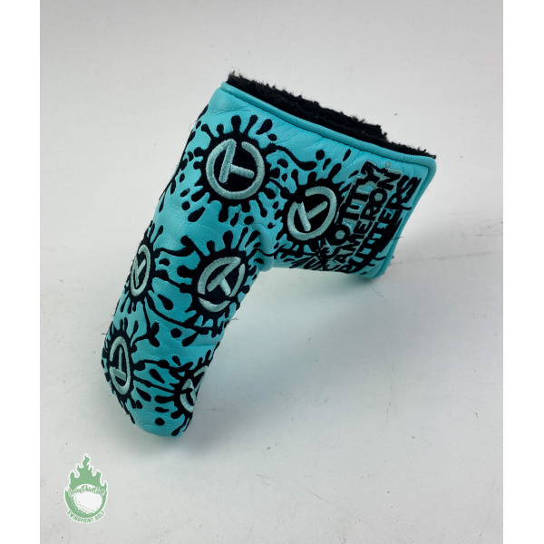 Rare Limited Edition Scotty Cameron Circle T Paintsplash Tiffany Blue Headcover