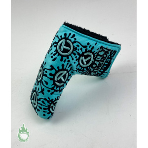 Rare Limited Edition Scotty Cameron Circle T Paintsplash Tiffany Blue Headcover