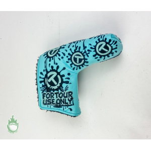 Rare Limited Edition Scotty Cameron Circle T Paintsplash Tiffany Blue Headcover