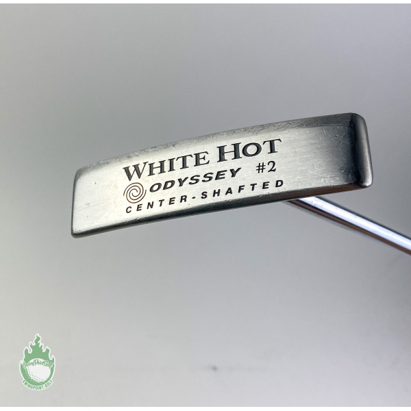 Used Right Handed Odyssey White Hot #2 35" Putter Center Shafted Steel Golf