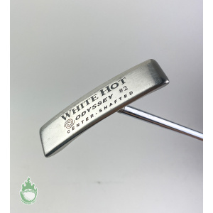 Used Right Handed Odyssey White Hot #2 35" Putter Center Shafted Steel Golf