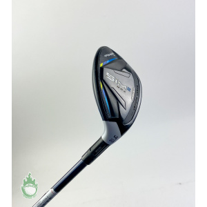 Used TaylorMade SIM MAX 4 Hybrid 22* Ventus 6-R Regular Flex Graphite Golf Club