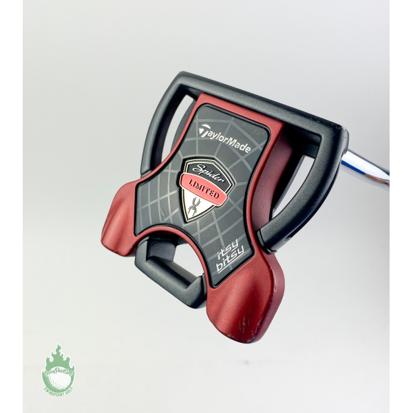 Used RH TaylorMade Spider Limited itsy bitsy 34.5" Putter Steel Golf Club