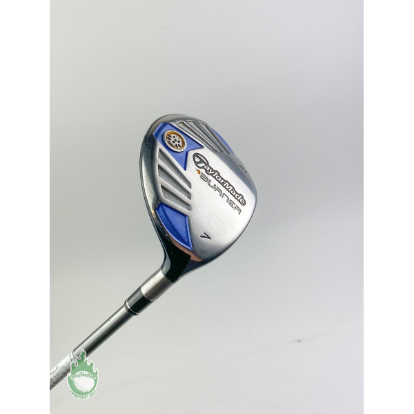 Used RH TaylorMade Burner 7 Wood 21* REAX 50g Ladies Flex Graphite Golf Club