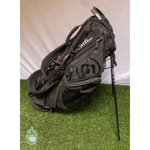 Used Travis Mathew Golf Stand Bag Embroidered 6-way 7 Pockets No Rainhood