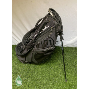 Used Travis Mathew Golf Stand Bag Embroidered 6-way 7 Pockets No Rainhood