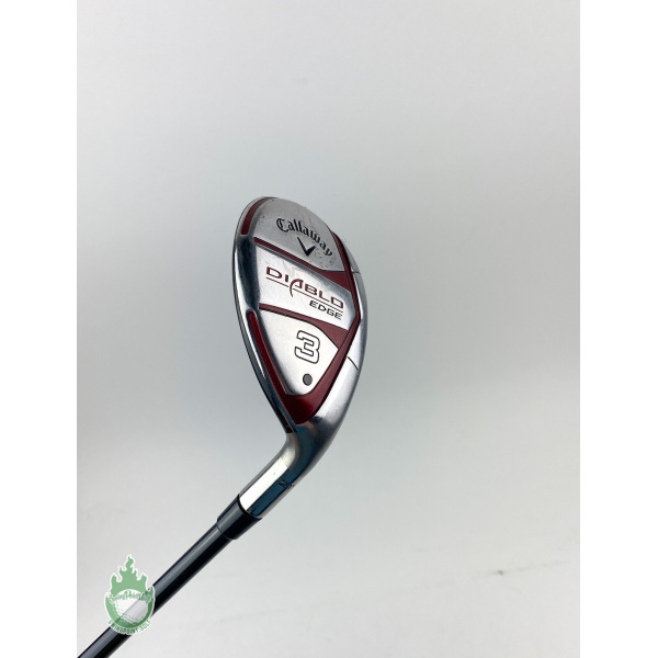 Right Handed Callaway Diablo Edge 3 Hybrid 21° Graphite Stiff Flex