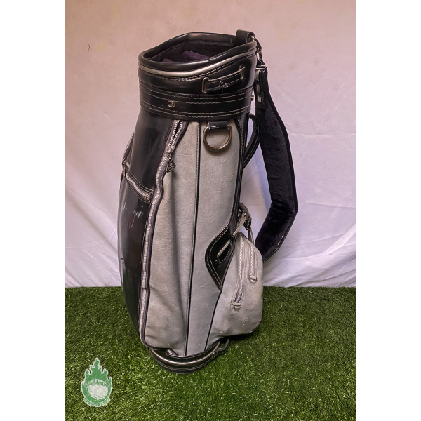 Used Vintage Daiwa Golf Staff Bag 3-Way Ships Free w/ Rainhood