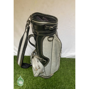 Used Vintage Daiwa Golf Staff Bag 3-Way Ships Free w/ Rainhood