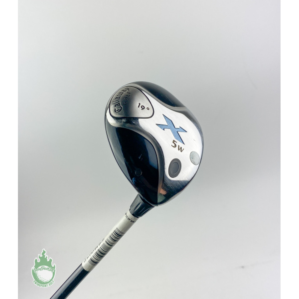 Used RH Callaway X 5 Fairway Wood 19* Gems Ladies Flex Graphite Golf Club No HC