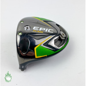 Used LH Callaway EPIC Flash Sub Zero Driver 9* HEAD ONLY Graphite Golf Club