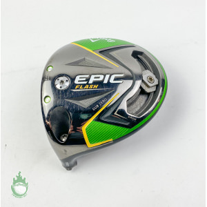 Used LH Callaway EPIC Flash Sub Zero Driver 9* HEAD ONLY Graphite Golf Club