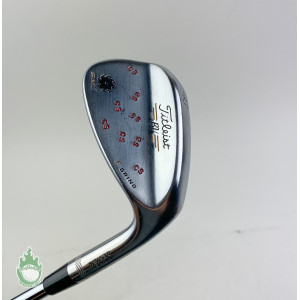 Tour Issued Titleist Vokey Design SM5 F Grind Wedge 52*-12 Wedge Flex Steel
