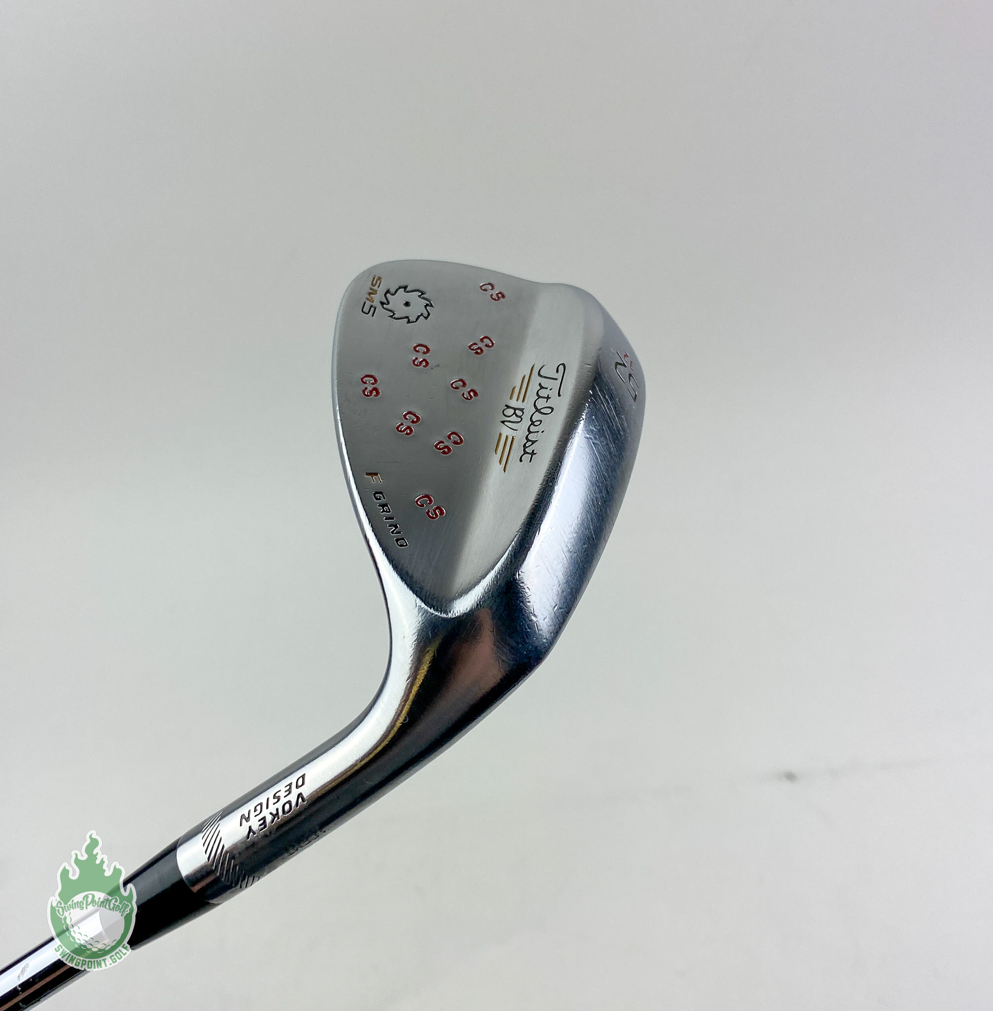 Tour Issued Titleist Vokey Design SM5 F Grind Wedge 52*-12