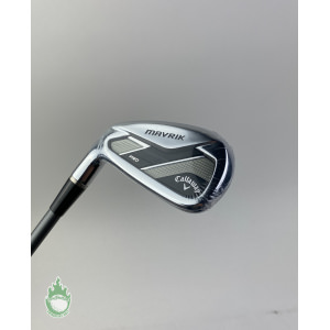 New LEFT Callaway Mavrik Pro Demo 7 Iron Catalyst Regular Flex Graphite Golf