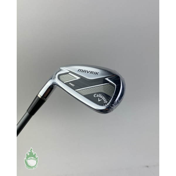 New LEFT Callaway Mavrik Pro Demo 7 Iron Catalyst Regular Flex Graphite Golf