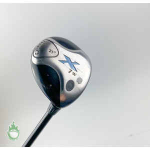 Used RH Callaway X 7 Fairway Wood 21* Gems Ladies Flex Graphite Golf Club