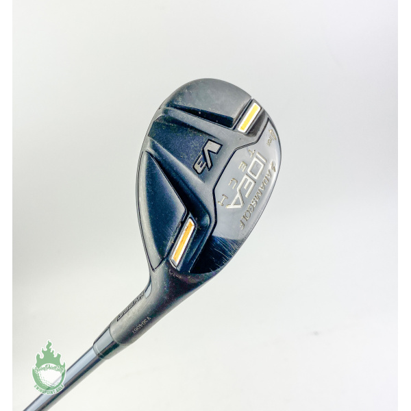 Adams IDEA Tech V3 4 Hybrid Iron Bassara 60g Regular Flex Graphite Adams Grip