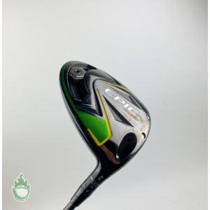 Used Callaway EPIC Flash Driver 9* Rip Tide 6.0 50g Stiff Graphite Golf Club