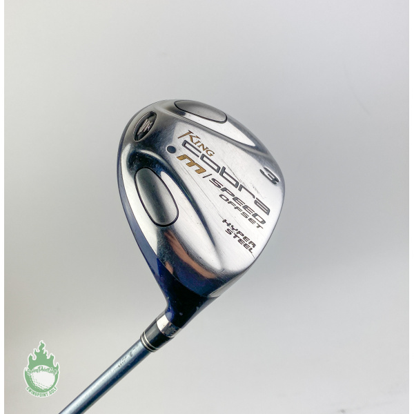 RH Cobra M/Speed Offset Hyper Steel Fairway 3 Wood Ladies Flex Graphite Golf