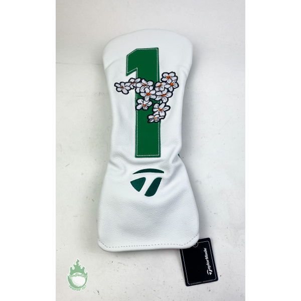 Used 2022 TaylorMade Masters Driver Headcover Head Cover Green