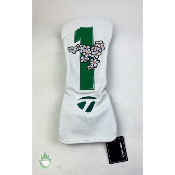 Used 2022 TaylorMade Masters Driver Headcover Head Cover Green
