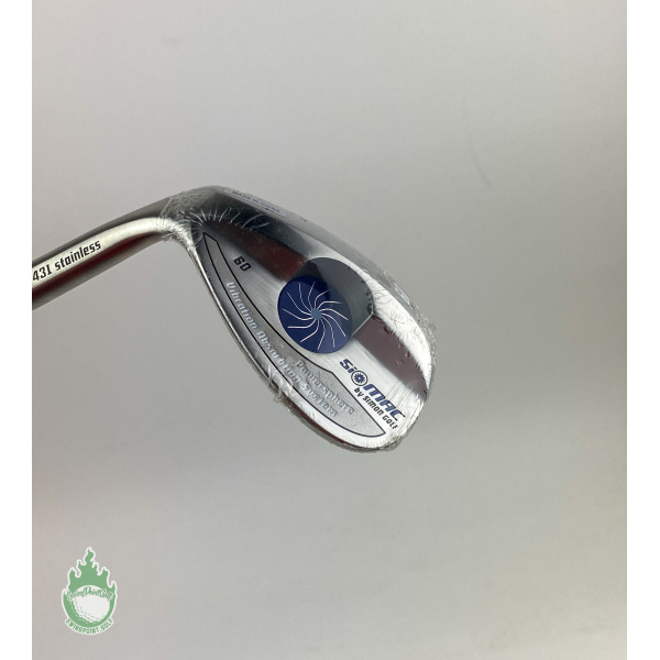 New LEFT Simon Golf Si Mac Powersphere Wedge 60* Wedge Flex Steel Golf Club