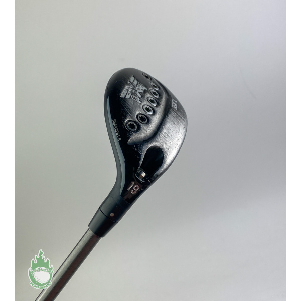 Used RH PXG 0317X 3 Hybrid 19* SteelFiber i70 Regular Flex Golf Club