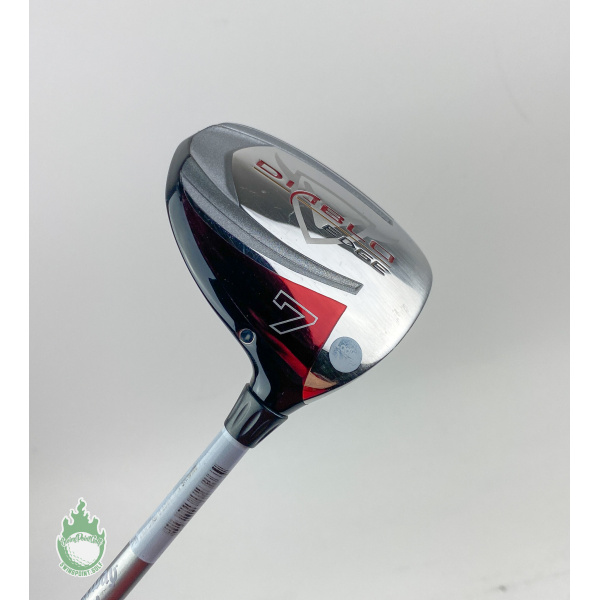 Used RH Callaway Diablo Edge Fairway 7 Wood Graphite Ladies Flex Golf No HC