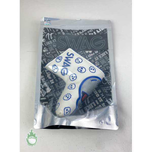 New in Packaging Swag Golf May the Foreth R2-D2 Skull Cover Putter Headcover
