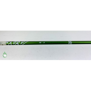 Used Aldila NV Black 75g X-Stiff Flex Graphite Wood Shaft PXG Tip #91