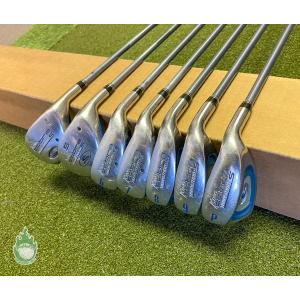 Used RH King Cobra Transition S Irons 4H 5H 6-PW 50g Ladies Graphite Golf Set