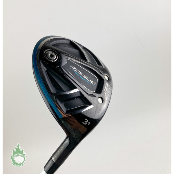 Tour Issued TC Callaway Rogue Fairway 3+ Wood ATMOS 7-X X-Stiff Graphite Golf