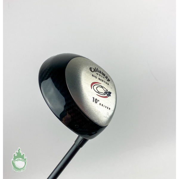 Callaway Big Bertha C4 10° Driver Stiff Graphite Shaft Callaway Grip Callaway Big Bertha C4 10° Driver Stiff Graphite Shaft Callaway Grip