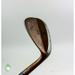 Used Cleveland CG12 Zip Grooves Wedge 52* Wedge Flex Steel Golf Club