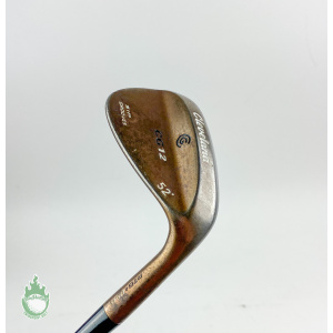 Used Cleveland CG12 Zip Grooves Wedge 52* Wedge Flex Steel Golf Club